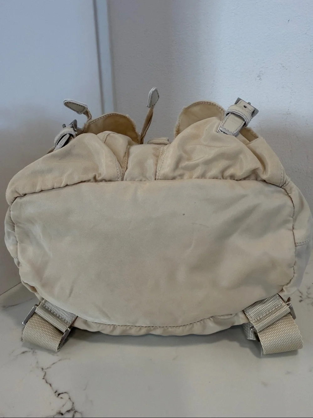 Prada Beige Backpack